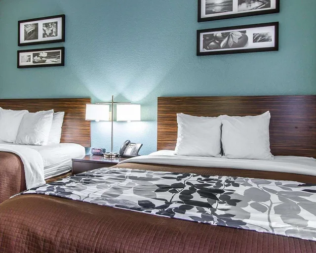 Room, 2 Double Beds, Sleep Inn Scott/Lafayette West 2/3