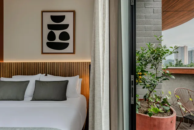 غرفة سوبيريور بسرير مزدوج، Heiss Hotel 5/8