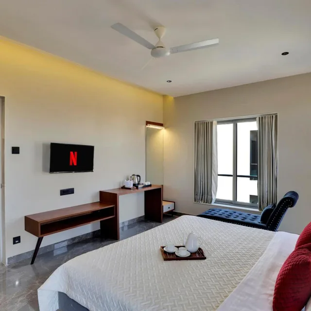 فيلا بسرير فردي بغرفتي نوم، Goverdhan Greens Resort Dwarka 3/7