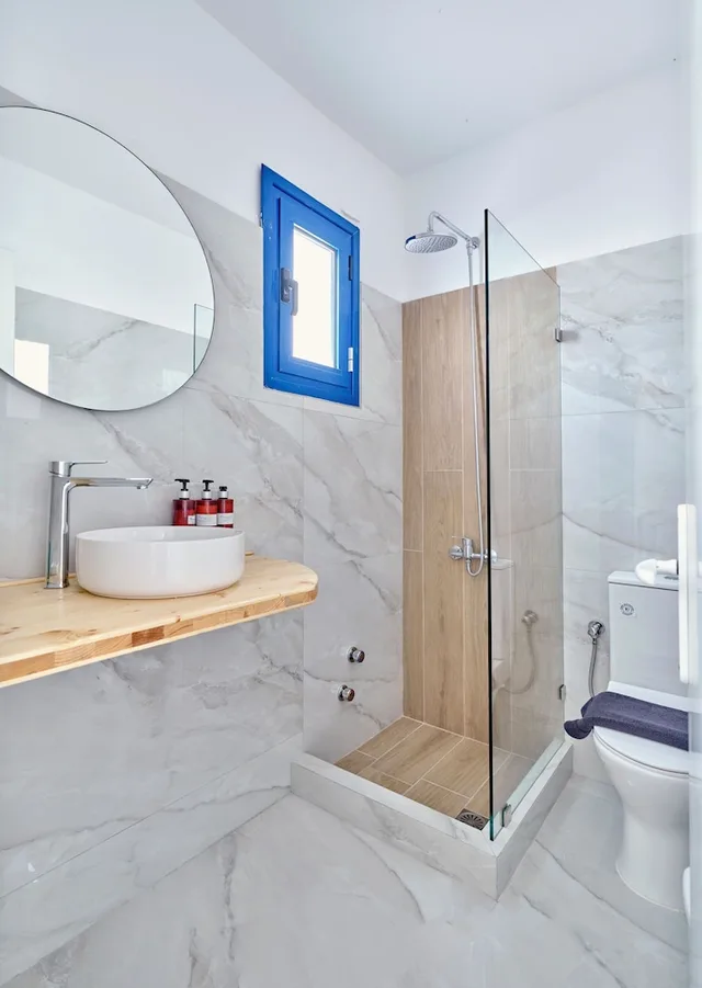شقة بريميوم بسرير كوين وسريرين منفصلين بإطلالة على المسبح، Fyrogenis Palace Hotel - Apartments 4/6