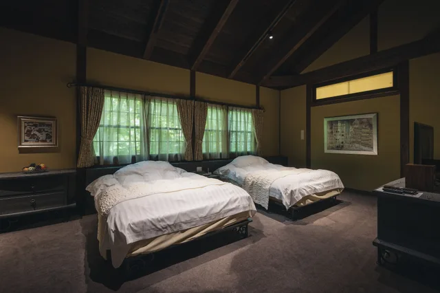 Premium, 2 Queen Beds, Arimasansoh Gosho Bessho 2/5