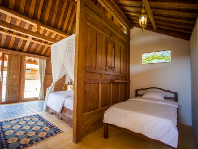 جناح ملكي بسرير كوين وسرير فردي، Sun Suko Boutique Retreat 1/1