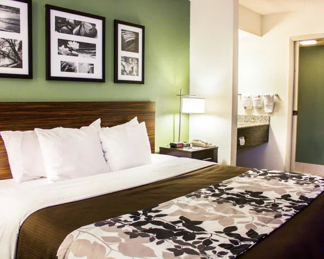 جناح بسريرين مزدوجين، Sleep Inn & Suites Columbus - State University Area 3/5