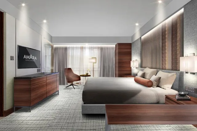 غرفة كلوب بريميير بسرير مزدوج، Amara Shanghai 1/1