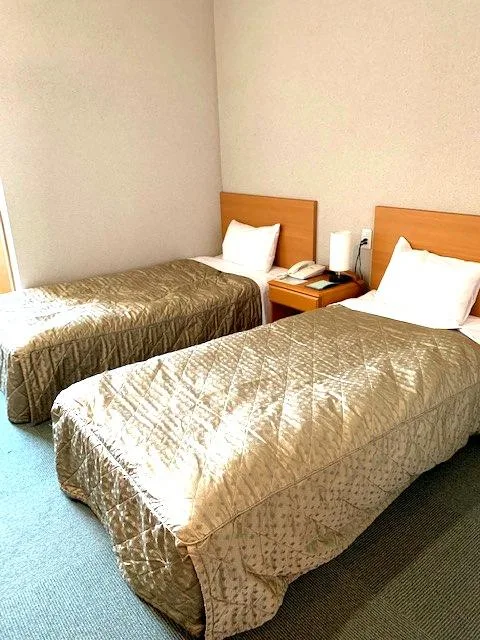 Western, Standard, Twin Beds, Ocean View, Night View، Kokuminshukusha Hadomisaki 1/1