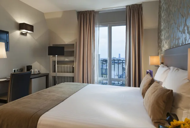 غرفة كومفورت مزدوجة، Timhotel Opera Blanche Fontaine 2/10
