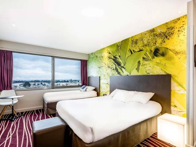 غرفة قياسية بسريرين منفصلين، Ibis Styles Saint Julien En Genevois Vitam 3/4