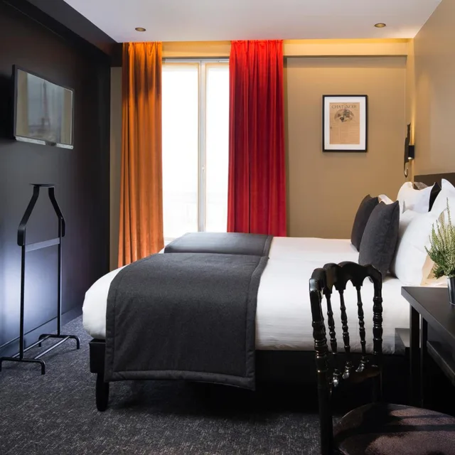 غرفة بسرير مزدوج، Hotel Le Chat Noir 3/6