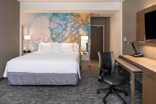 غرفة بسرير كينج لذوي الإعاقة، Courtyard By Marriott Detroit Farmington 2/2