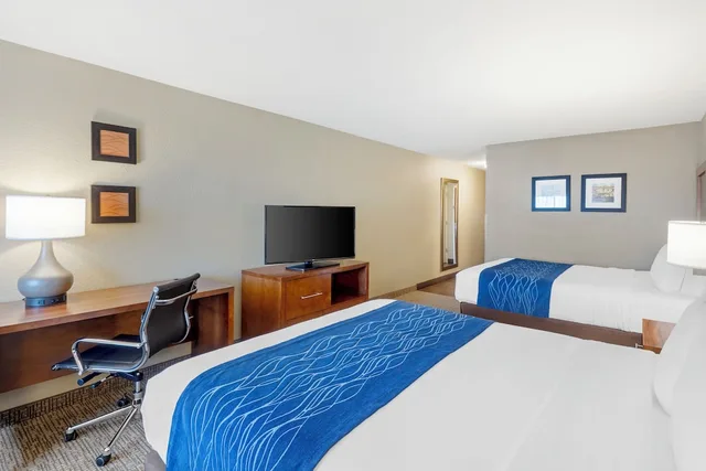 غرفة قياسية بسريرين كوين لذوي الإعاقة، Comfort Inn & Suites Rocklin - Roseville 3/5