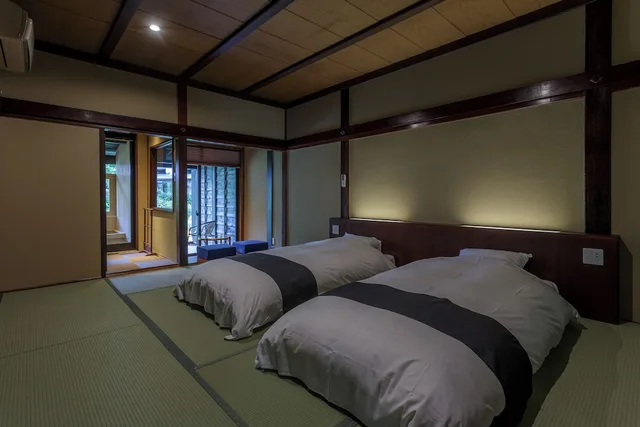جناح كلاسيكي بسريرين منفصلين، Onsen Oyado Ryugon 4/6