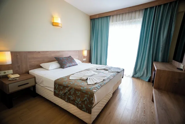 غرفة اقتصادية بسرير مزدوج أو سريرين منفصلين بغرفة نوم واحدة في الملحق، Lucida Beach Hotel 4/5