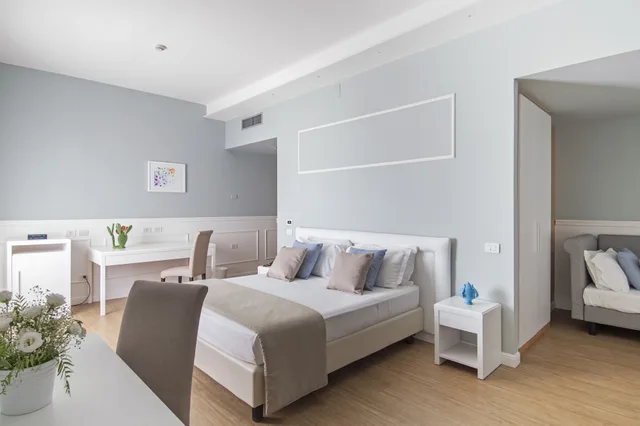 غرفة كلاسيكية مفردة بسرير مزدوج، Regiohotel Manfredi 3/6