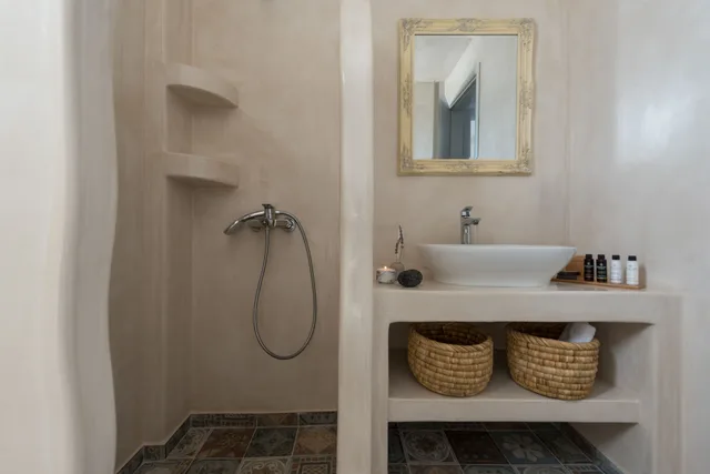 3 Bedrooms, Luxury, Villa, 3 Queen Beds, Pool Side, 2 Sofa, Private Pool، Samsara - Santorini Luxury Retreat 6/6