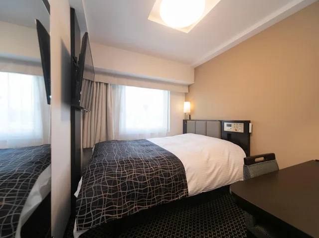 غرفة بسرير مزدوج للمدخنين، Apa Hotel Shin-Osaka-Ekiminami 2/6