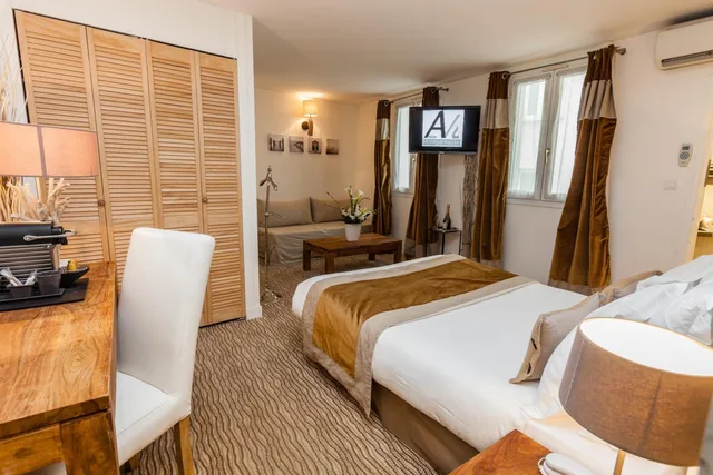 جناح عائلي بسرير مزدوج، Atelier Montparnasse Hotel 1/7