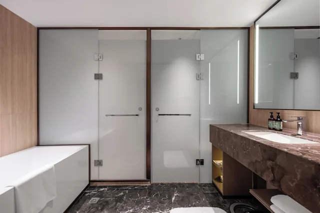 غرفة بريميوم بسريرين منفصلين، Crowne Plaza City Center Ningbo 4/4