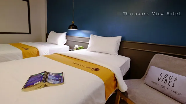 غرفة قياسية بسريرين منفصلين، Tharapark View Hotel 2/3