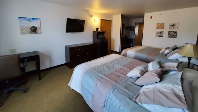 غرفة بسريرين كوين، Jasper Ridge Inn Ishpeming 5/7