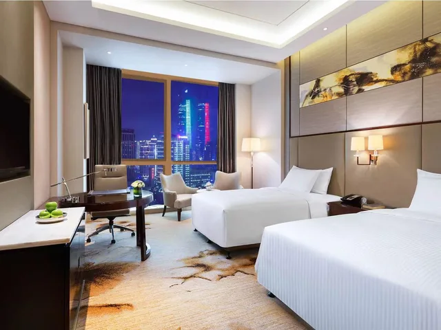 Room, Twin Beds, Twin Towers View، Wanda Realm Nanchang 1/1
