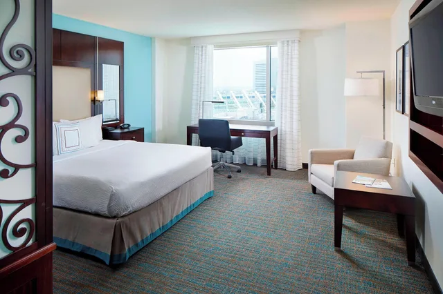 استوديو بسرير كوين، Residence Inn San Diego Downtown Gaslamp Quarter 2/4