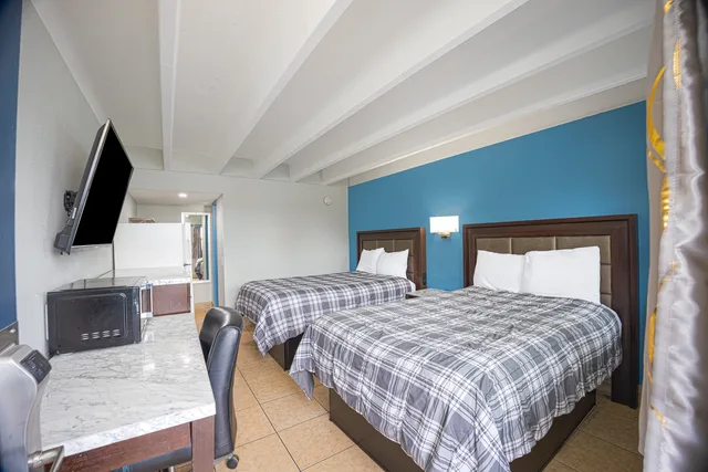 غرفة رباعية بسرير مزدوج، Aladdin Motel By OYO Merritt Island 1/6