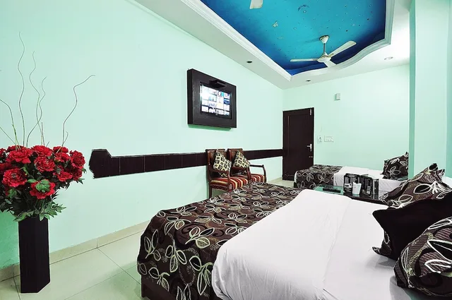 غرفة عائلية بسريرين مزدوجين بإطلالة على المدينة، Hotel Shiva Intercontinental 4/8