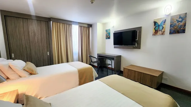 غرفة قياسية بسريرين منفصلين، Hotel BE Suites Cali 8/10