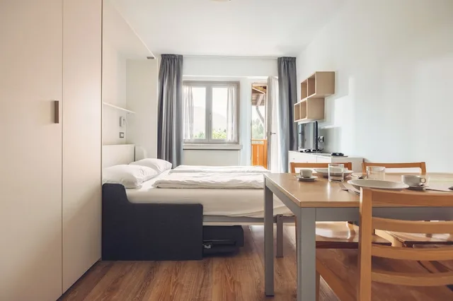 شقة بانورامية بإطلالة على الجبل بشرفة بغرفة نوم واحدة، Residence Lagorai 5/8