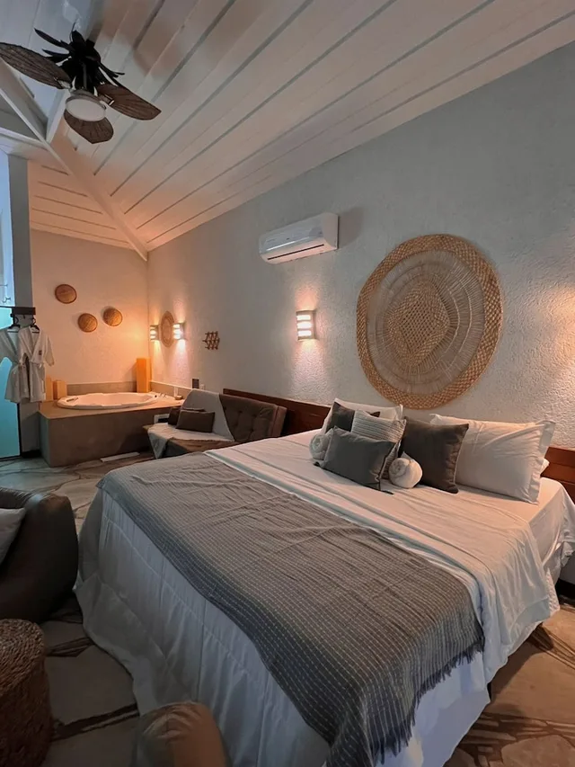 Master, Double Bed, Sea View, Sofa, Bathtub، Pier Beach Hotel 7/10