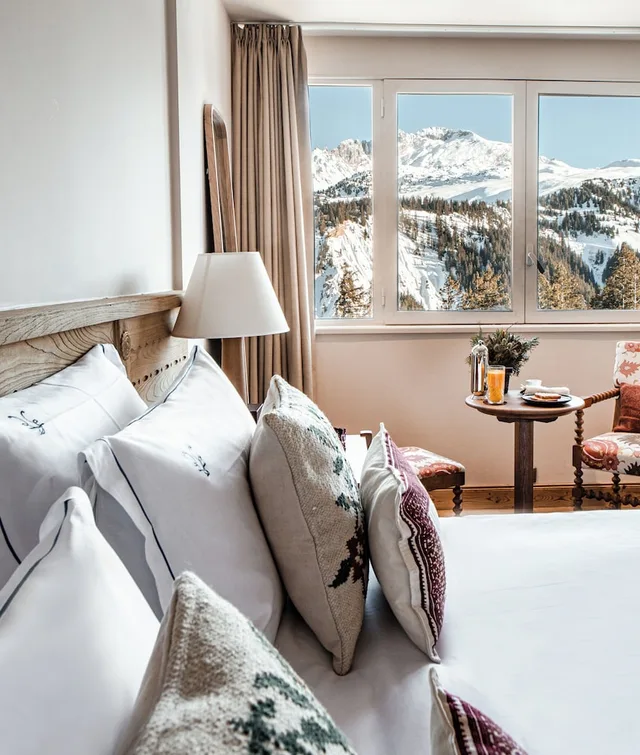 غرفة سوبيريور بسرير مزدوج، ALPES HOTEL PRALONG 2/7