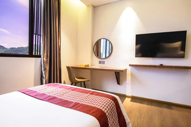 غرفة ديلوكس بسريرين منفصلين، Gayo Petro Hotel Takengon 5/8