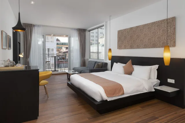 Penthouse, Studio, King Bed, Sofa، Tao Riverside Residence 1/3