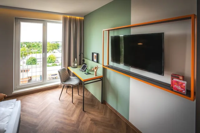 غرفة سوبيريور بسريرين منفصلين، LOGINN Hotel Berlin Airport 5/9