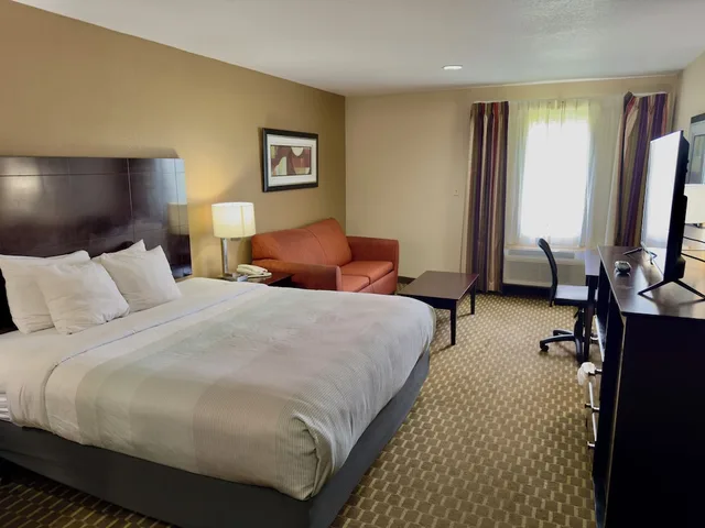 غرفة قياسية بسرير كينج للمدخنين، Quality Inn & Suites Pine Bluff, AR 1/2