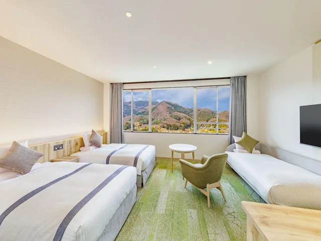 Semi Room, Triple, Single Bed, 2 Semi Double Beds, Bathtub، Kamenoi Hotel Nagatoro Yorii (ex Kanpo No Yado Yorii) 1/2