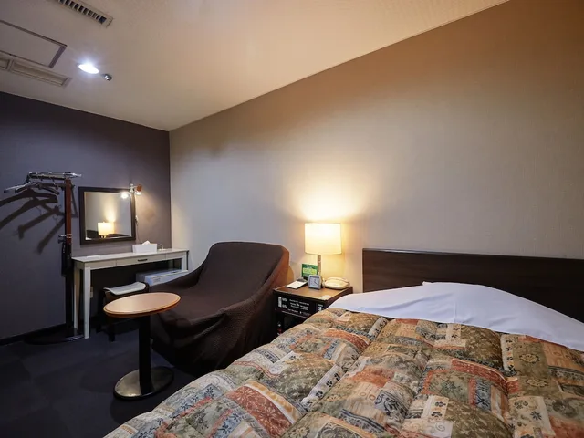 غرفة قياسية بسرير مزدوج بإطلالة على المدينة للمدخنين، Hotel Yamanouchi 3/6