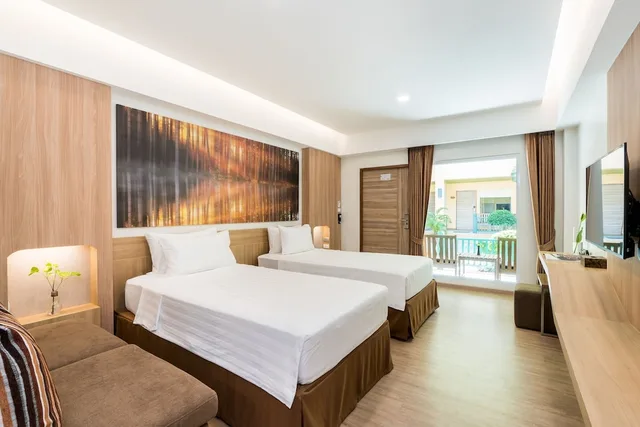 Room, Twin Beds, Deluxe Building، Chaba Cabana Beach Resort 1/5