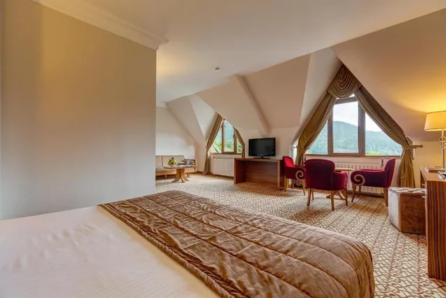 Deluxe, Queen Bed, Partial Lake View, Lake Side، Buyuk Abant Hotel 1/2