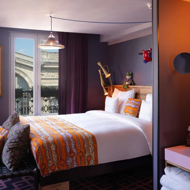Plus, Double Bed, Xl, 25hours Hotel Paris Terminus Nord 3/4