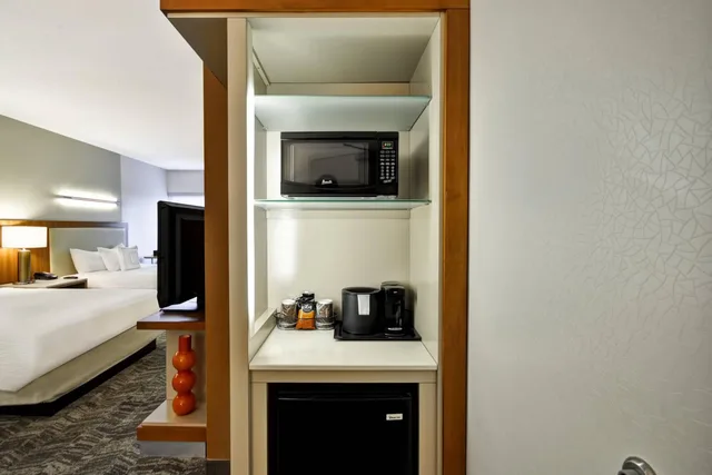 جناح بسريرين كوين مع سرير سحّاب إضافي مع أريكة لذوي الإعاقة، Springhill Suites Tallahassee Central 7/8