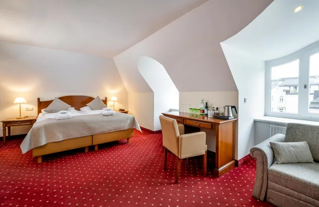 غرفة عائلية بسرير كينج، Am Mirabellplatz Hotel 2/10