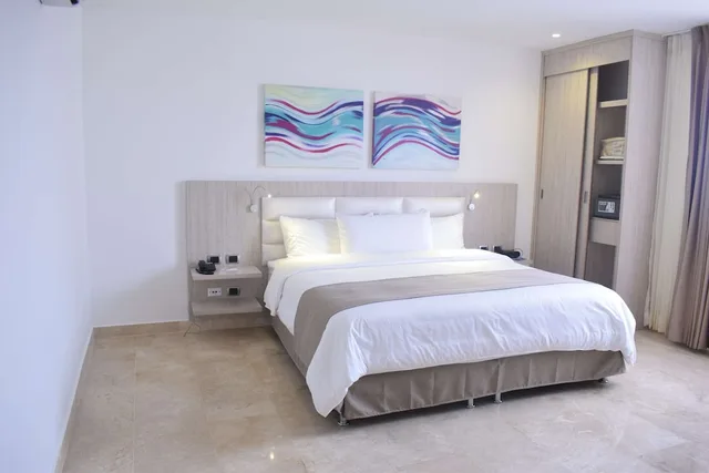 غرفة بريميوم بسرير كوين بإطلالة على المدينة، Radisson Hotel Diamond Barranquilla 4/10
