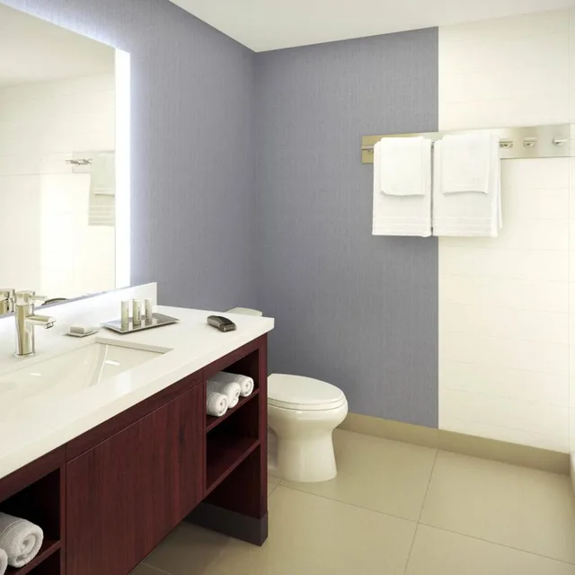 استوديو كبير بسرير كينج مع أريكة لذوي الإعاقة، Residence Inn by Marriott Los Angeles LAX/Century Boulevard 5/6