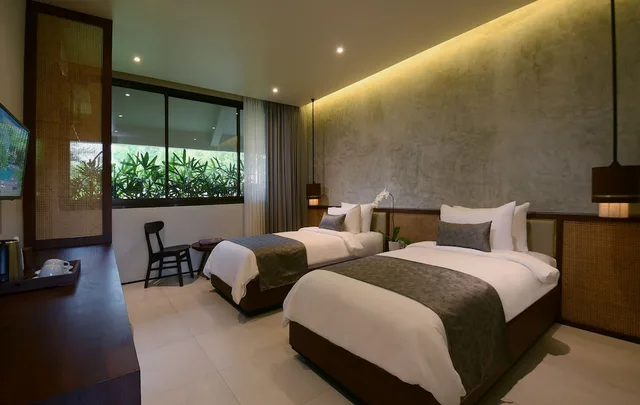 غرفة ديلوكس بسريرين منفصلين بغرفة نوم واحدة، JAPA Suites and Villas 3/4