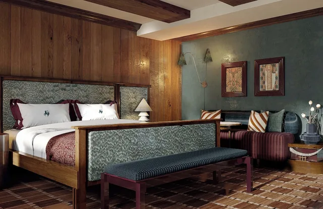 غرفة سيغنتشر بسرير كينج لذوي الإعاقة، Snake River Lodge And Spa 4/7