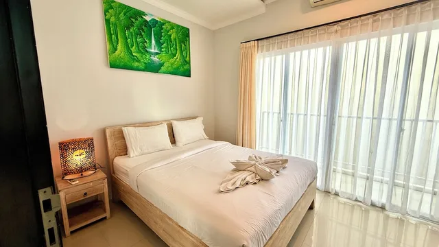 غرفة بسرير كوين بغرفة نوم واحدة، Padma Pandawa Villa 5/10