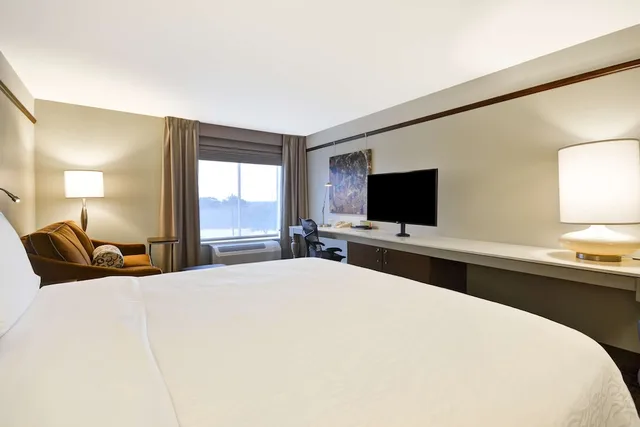 غرفة بسرير كينج مع أريكة، Hilton Garden Inn Austin/Round Rock 1/5