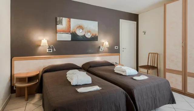 غرفة بسرير مزدوج أو سريرين منفصلين، Hotel Montebello 3/7