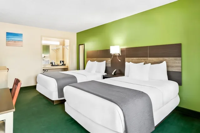 غرفة بسريرين مزدوجين، Americas Best Value Inn Rome 7/10